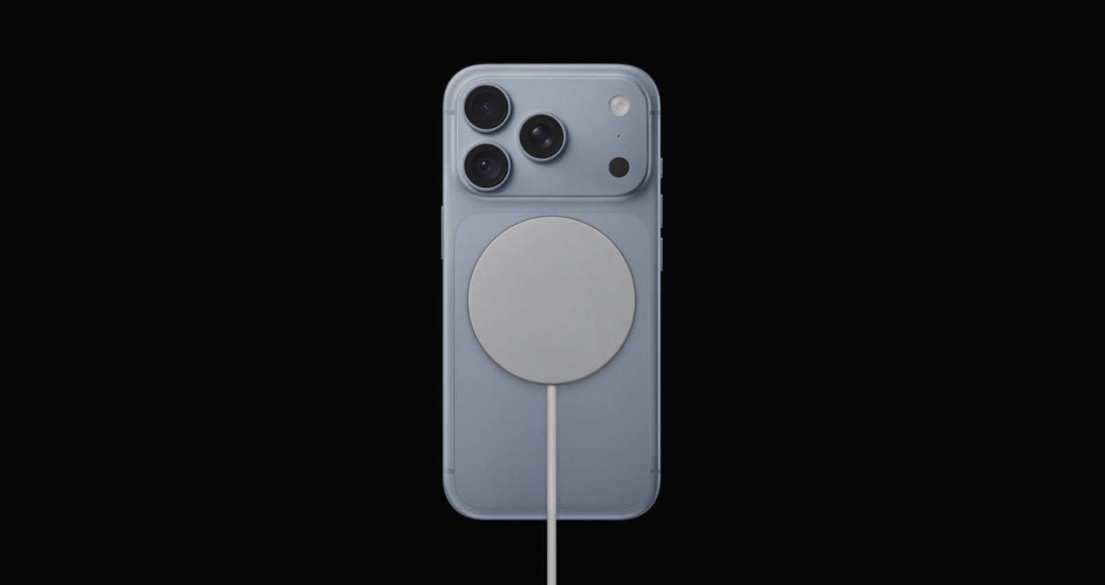 charge iphone 18 pro bleu glacier