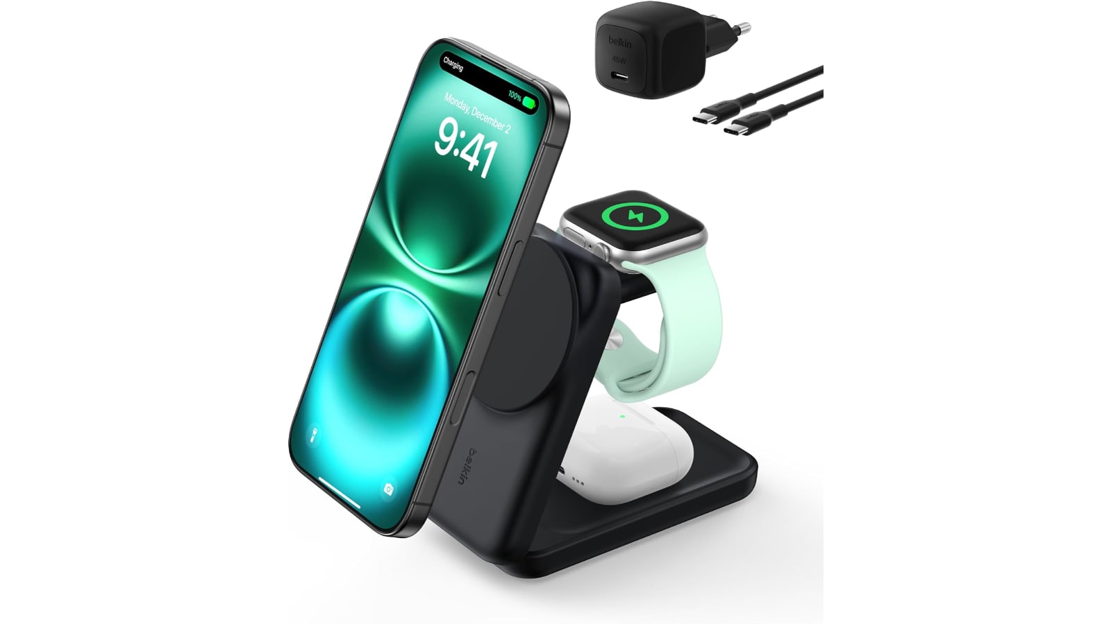 chargeur scole belkin triple ultraboost iphone 18