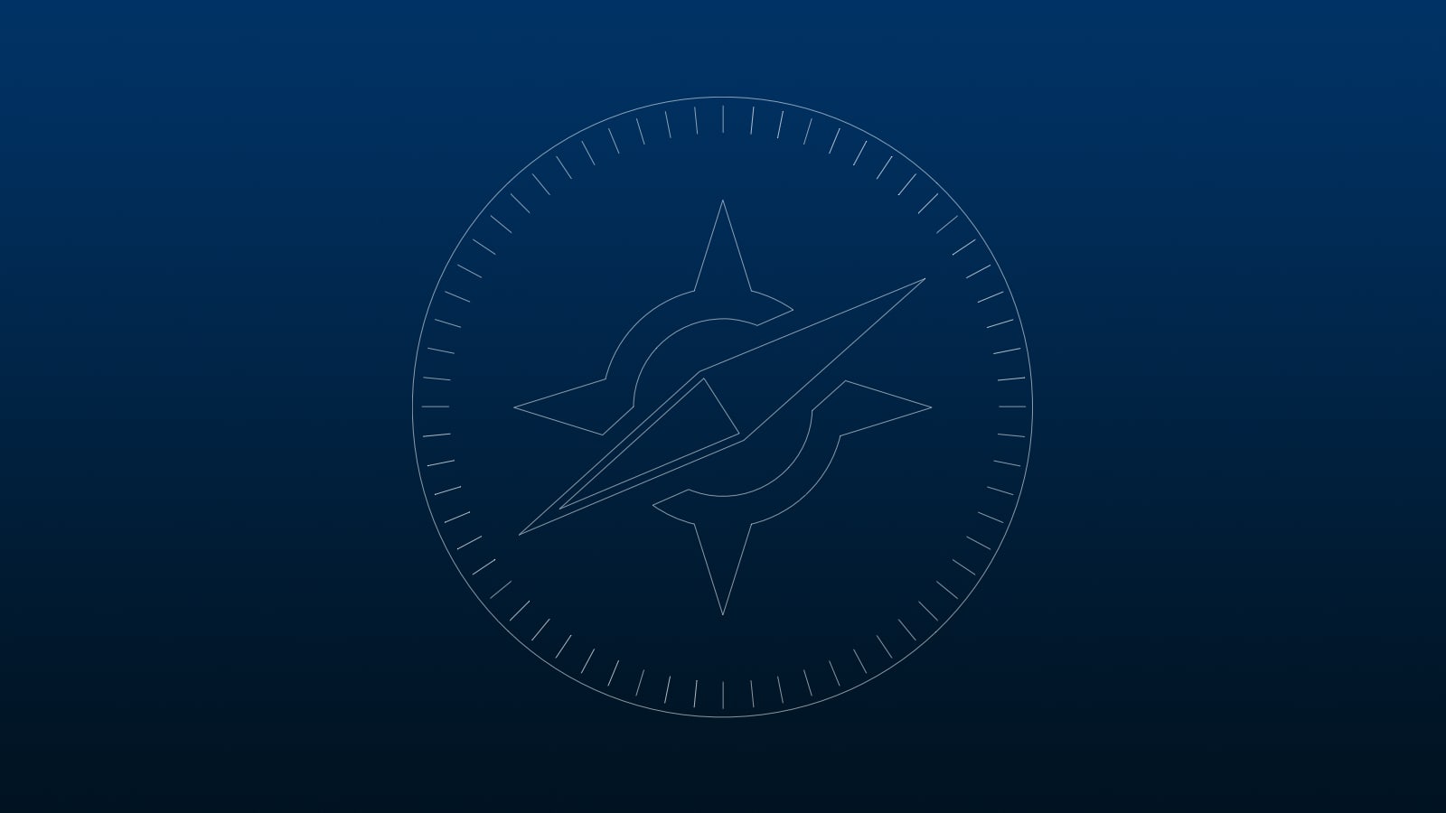 compas webkit logo bleu