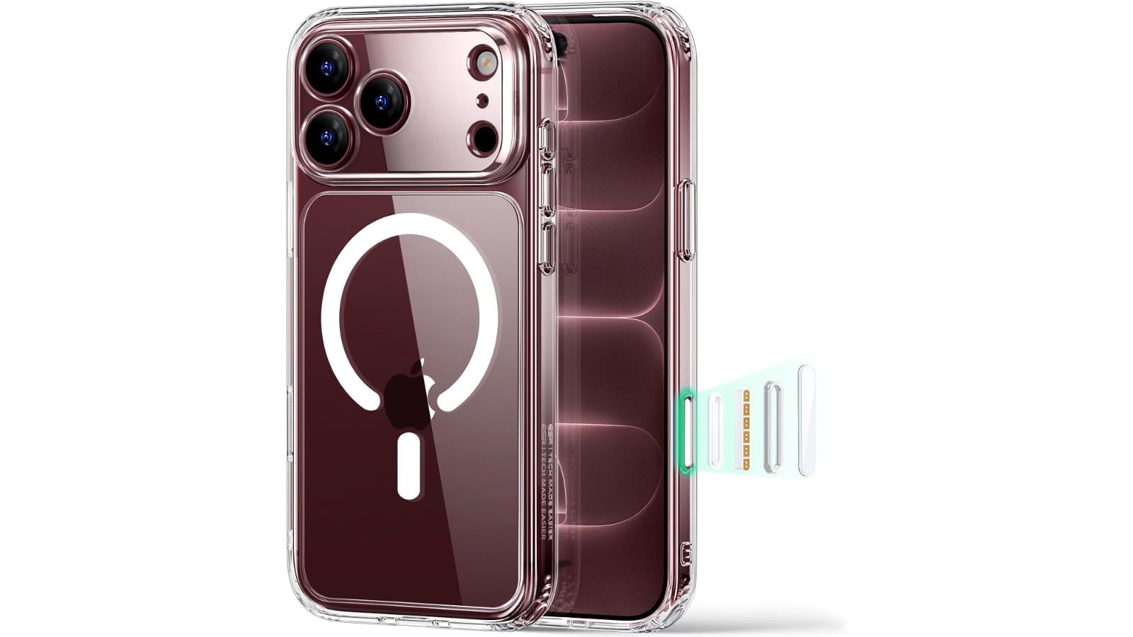 coque esr transparente iphone 18 pro
