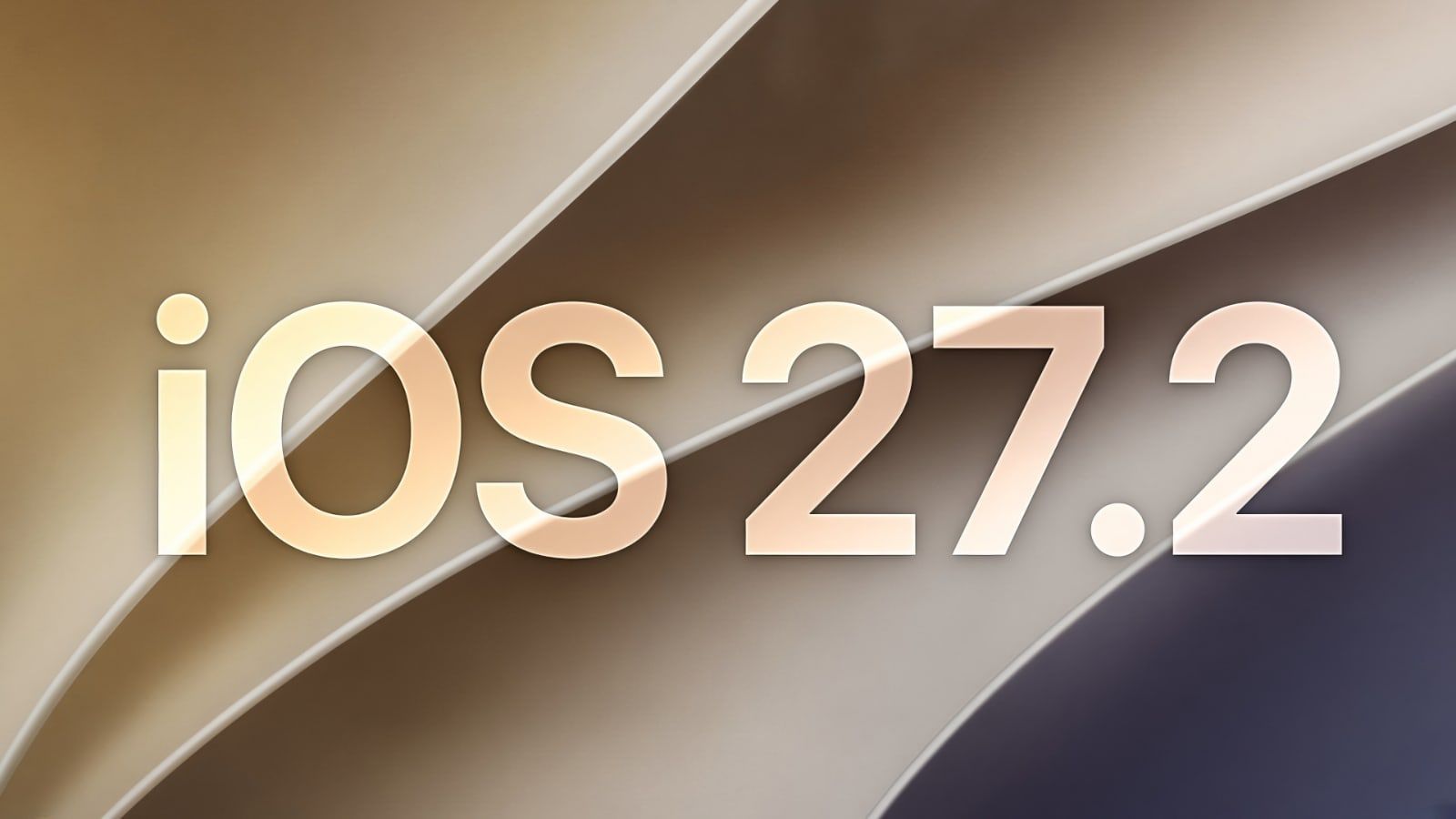Apple lance la bêta d'iOS 27.2, macOS, watchOS, tvOS et visionOS