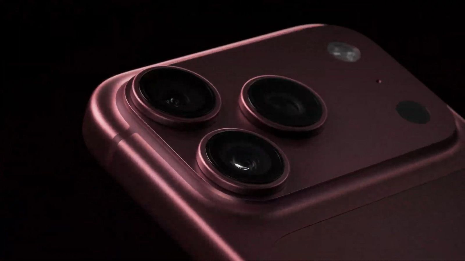 iphone 18 pro rouge bourgogne