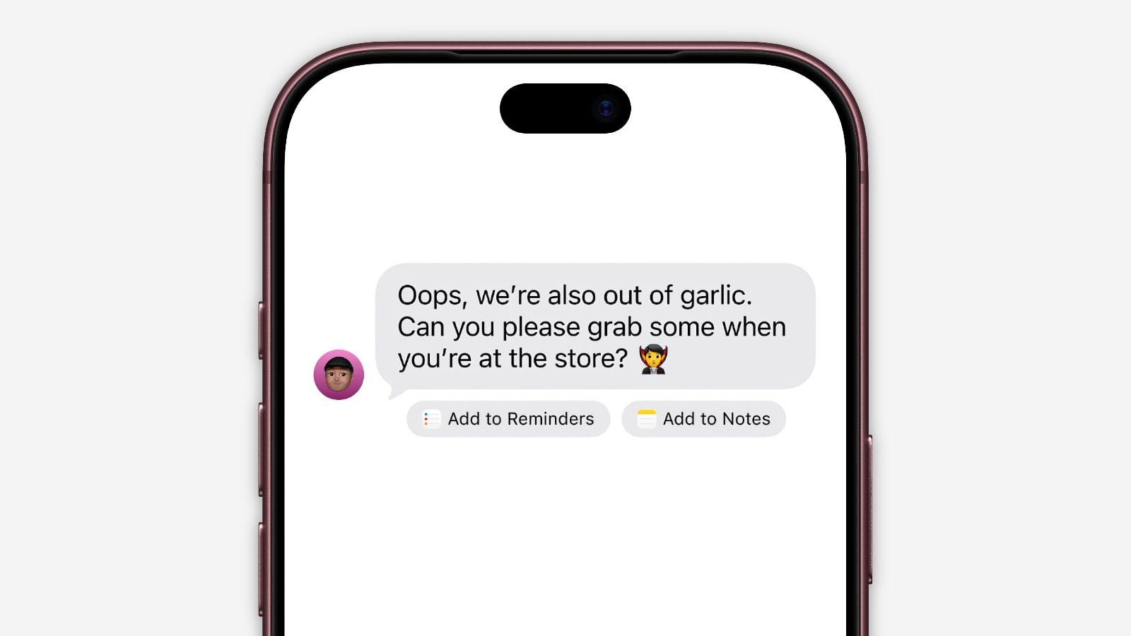iphone 18 pro suggestion messages ios 27 1
