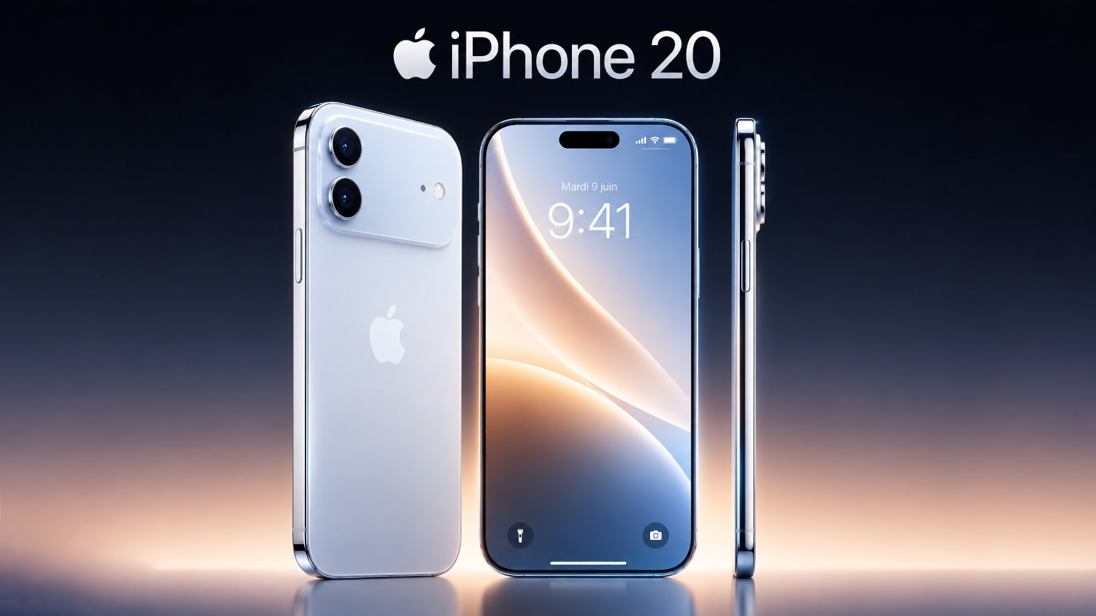 iPhone 20 : Bloomberg confirme le plus gros changement de design depuis l’iPhone X
