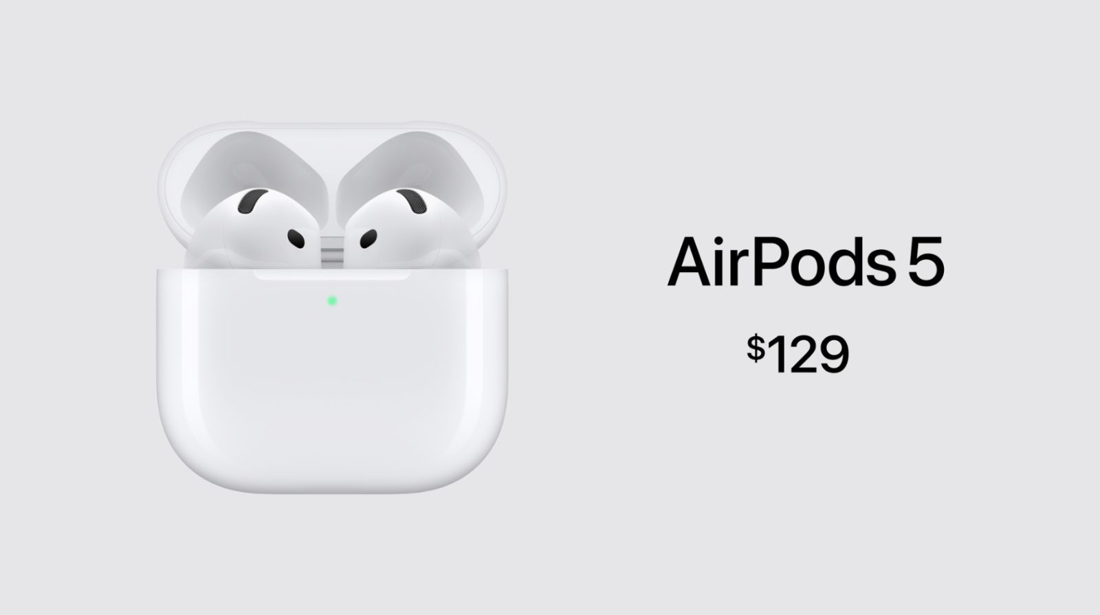 keynote apple 9 sept 2026 airpods 5 anc prix