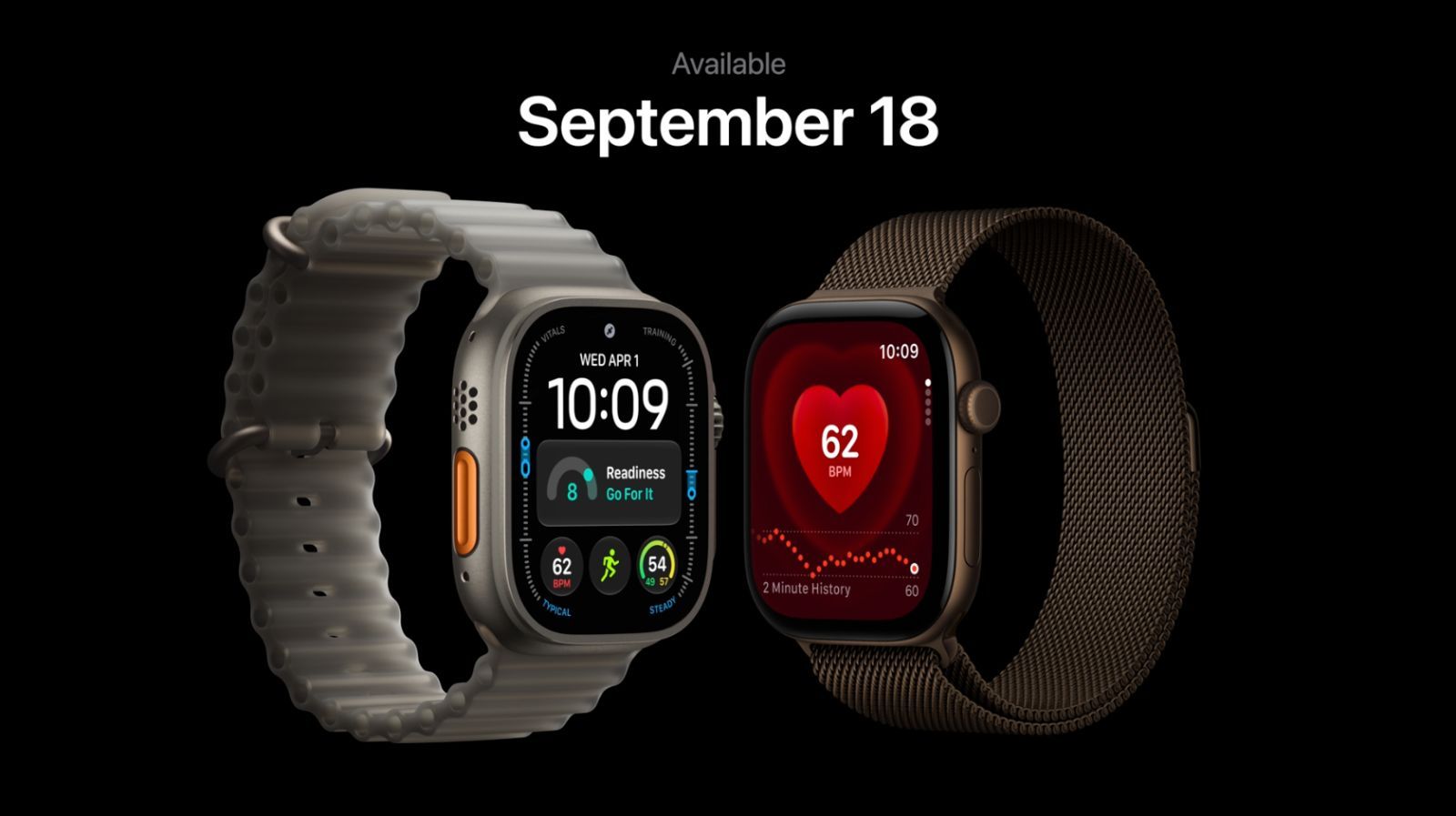 keynote apple 9 sept 2026 apple watch disponibilite