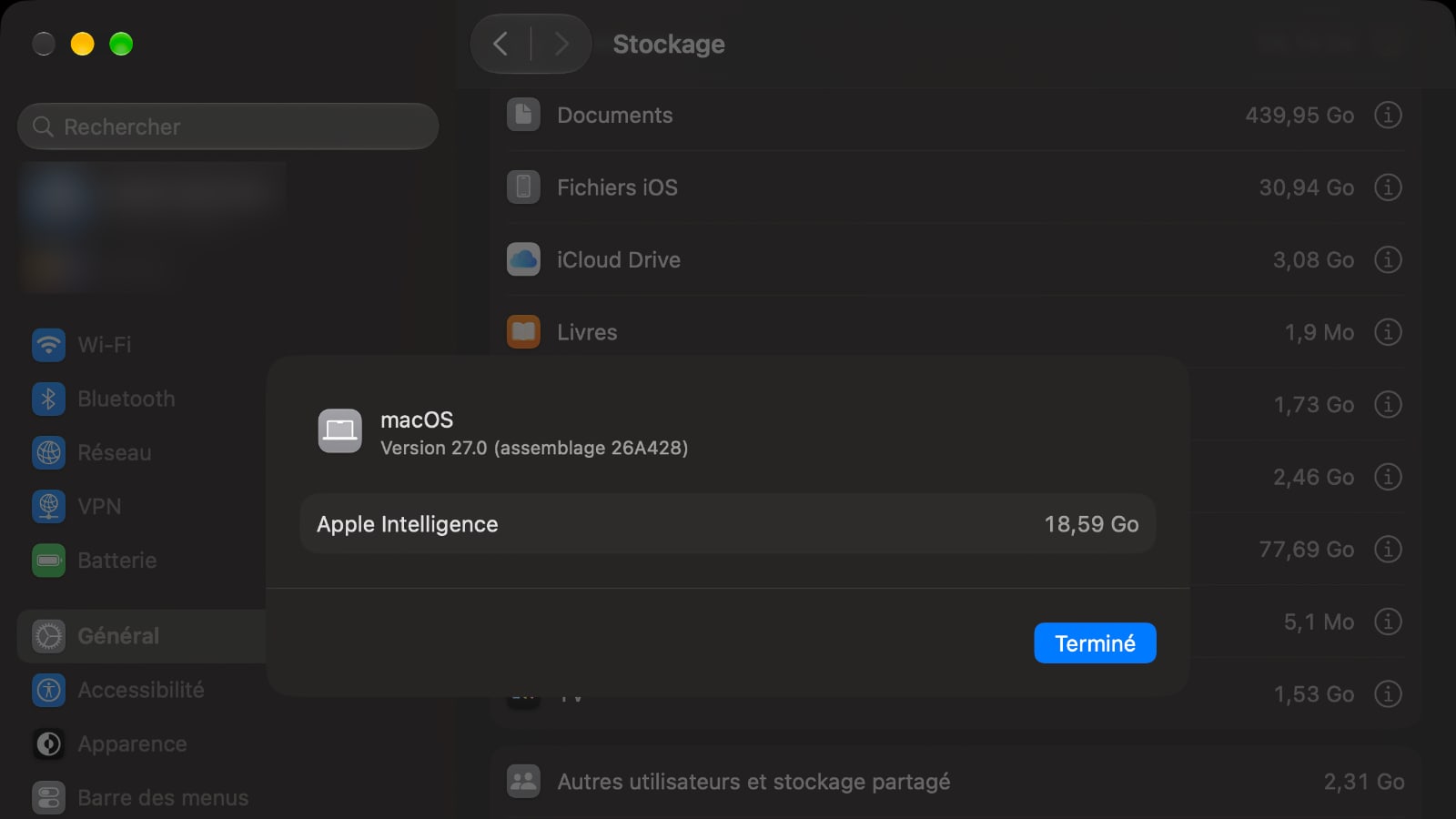macos 27 goldengate stockage apple intelligence