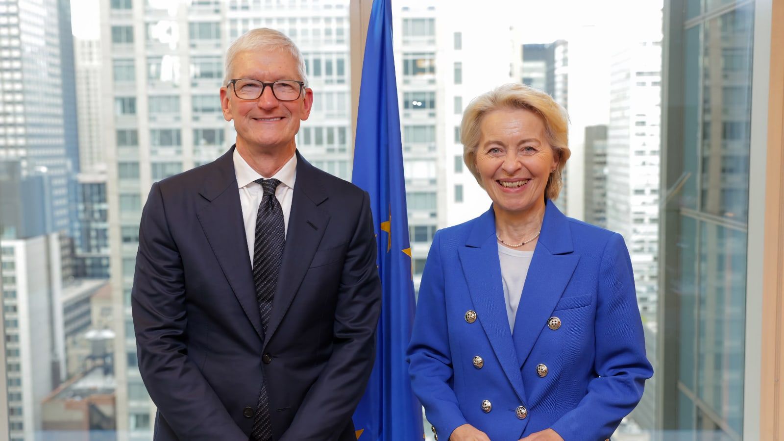 Tim Cook rencontre Ursula von der Leyen pour parler de la sécurité des enfants en ligne