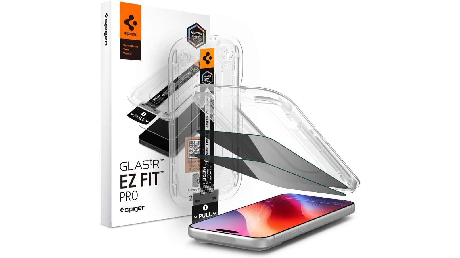 verre trempe espion spigen iphone 18 pro