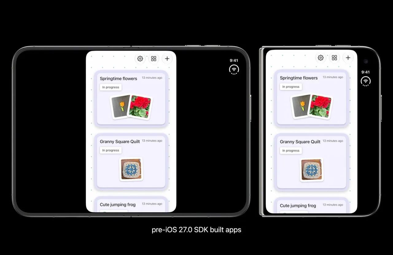 Livré avec iOS 27.1, l'iPhone Duo a trois modes de compatibilité avec les apps