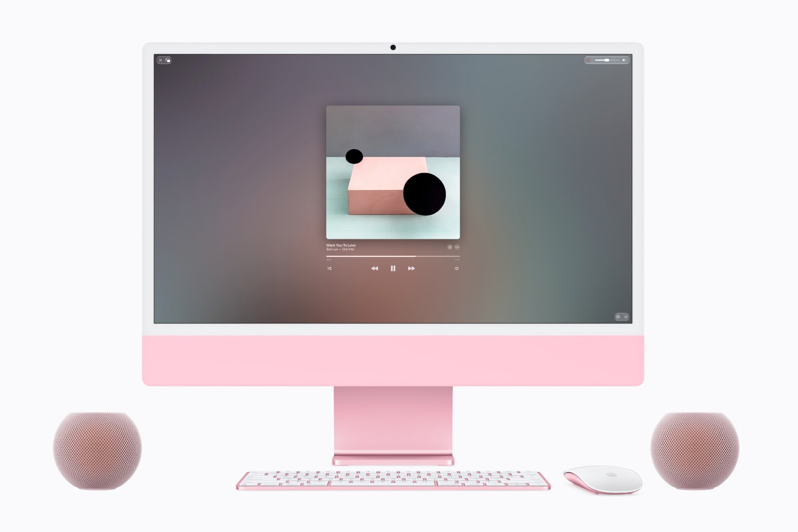 apple homepod mini 2 imac rose