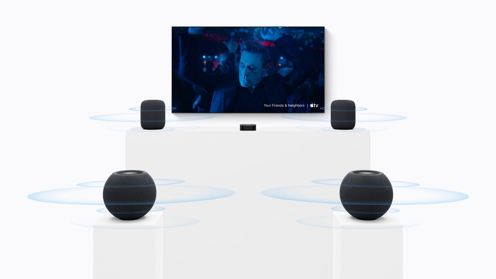 apple tv 4k home theater setup homepod mini 2
