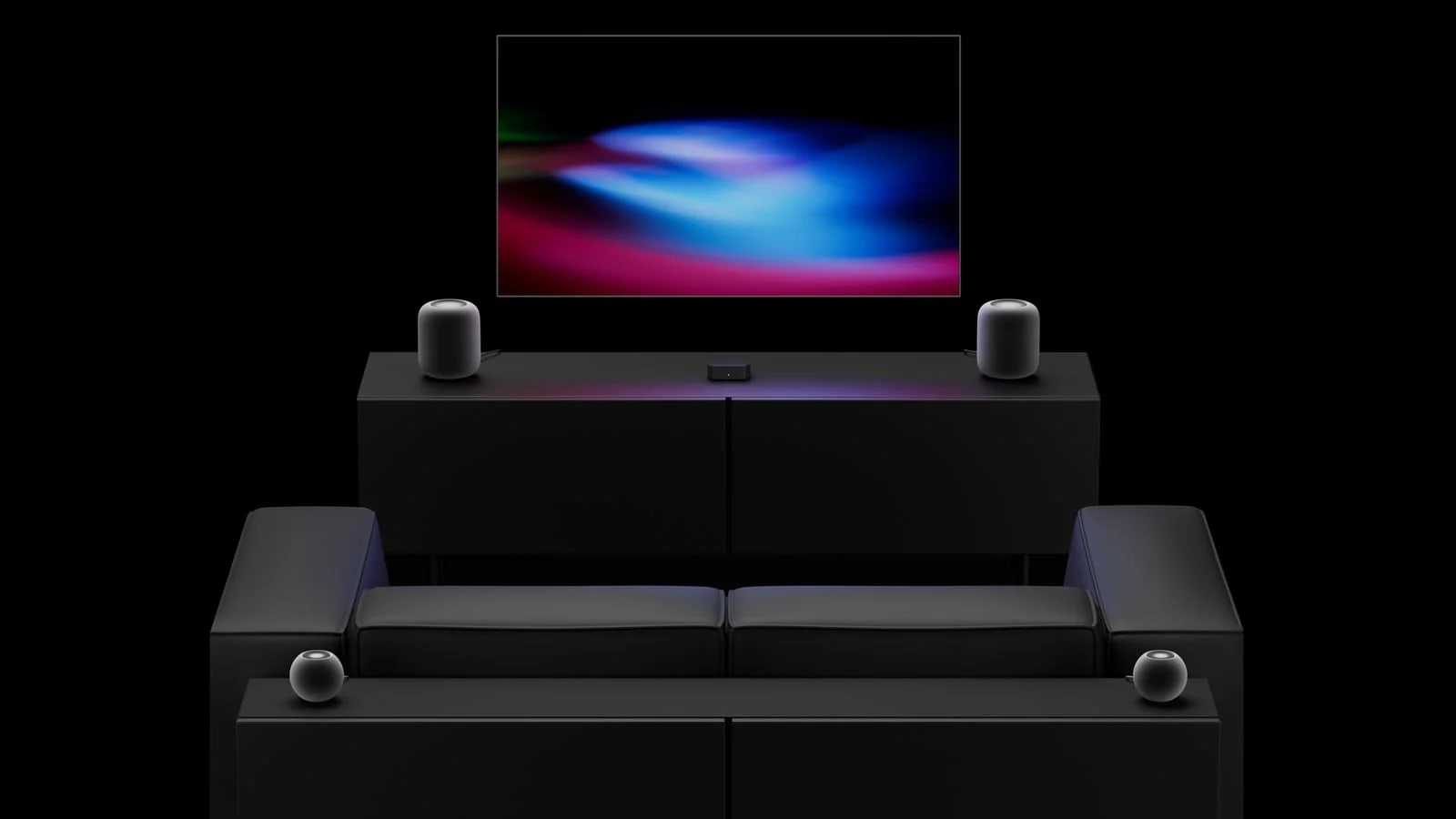 apple tv 4k homepod whole room audio