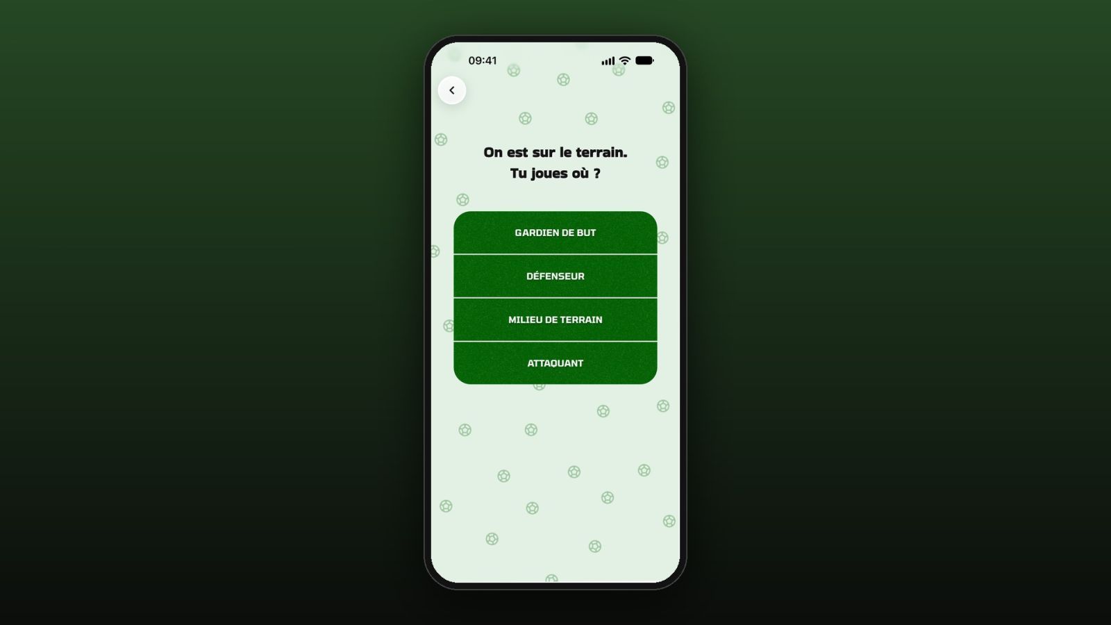 application poteau foot 2
