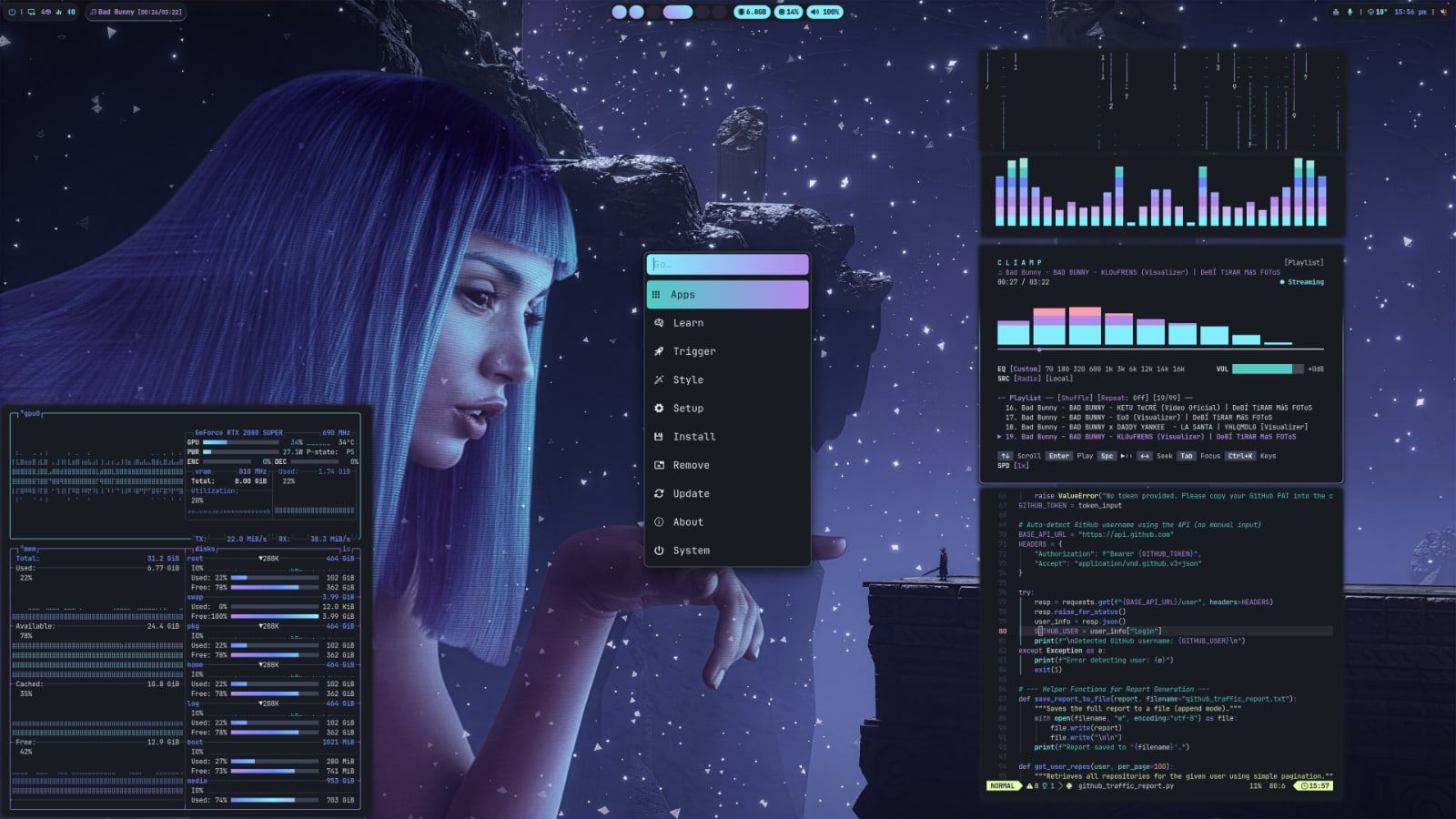 omarchy mobile theme