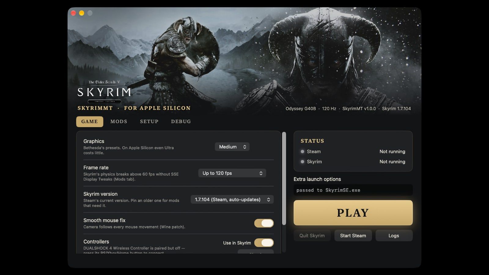 skyrim mac skyrimmt