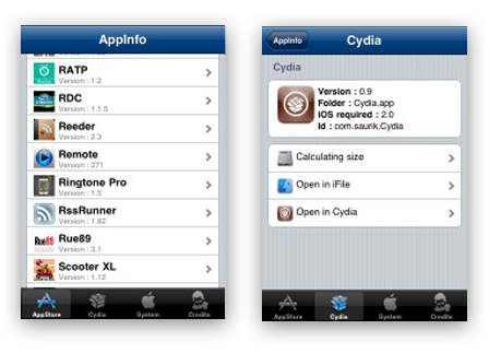 appinfo appinfo