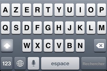 clavier-iphone-4s