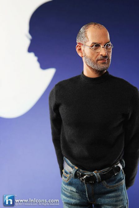 Une figurine de Steve Jobs très réaliste
