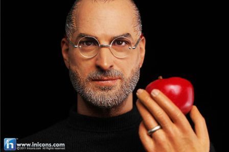 Une figurine de Steve Jobs très réaliste