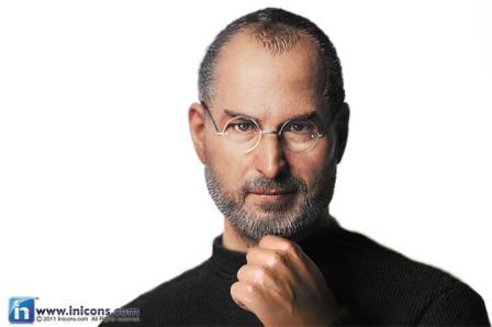 Une figurine de Steve Jobs très réaliste