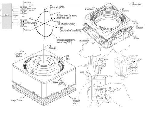 brevet apple photo stabilisateur