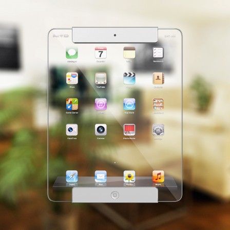 ipad transparent 