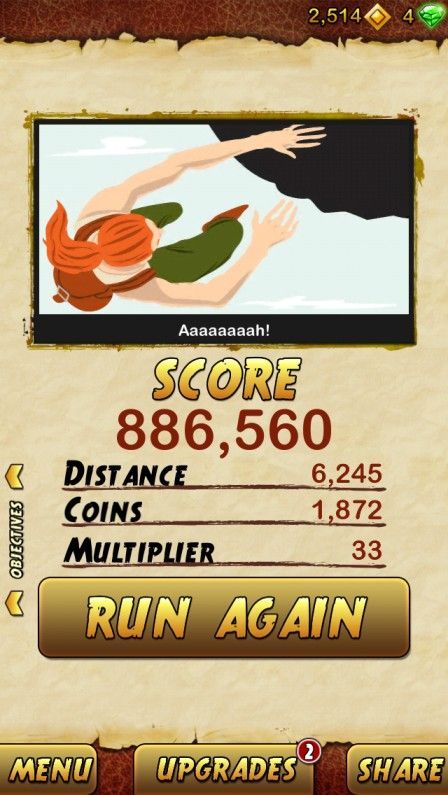temple run 2 iphone 6