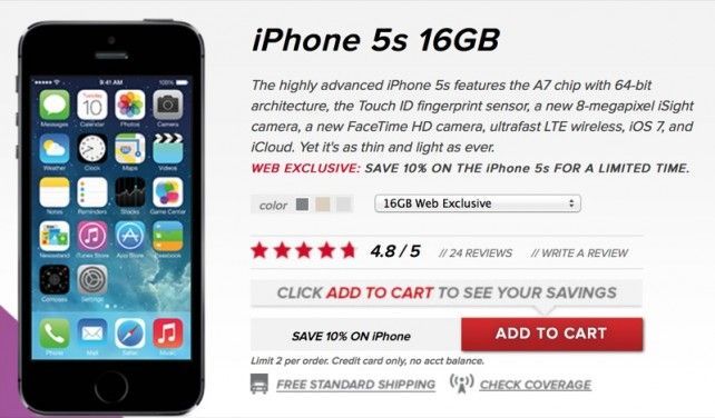 iphone cinq soldes virgin