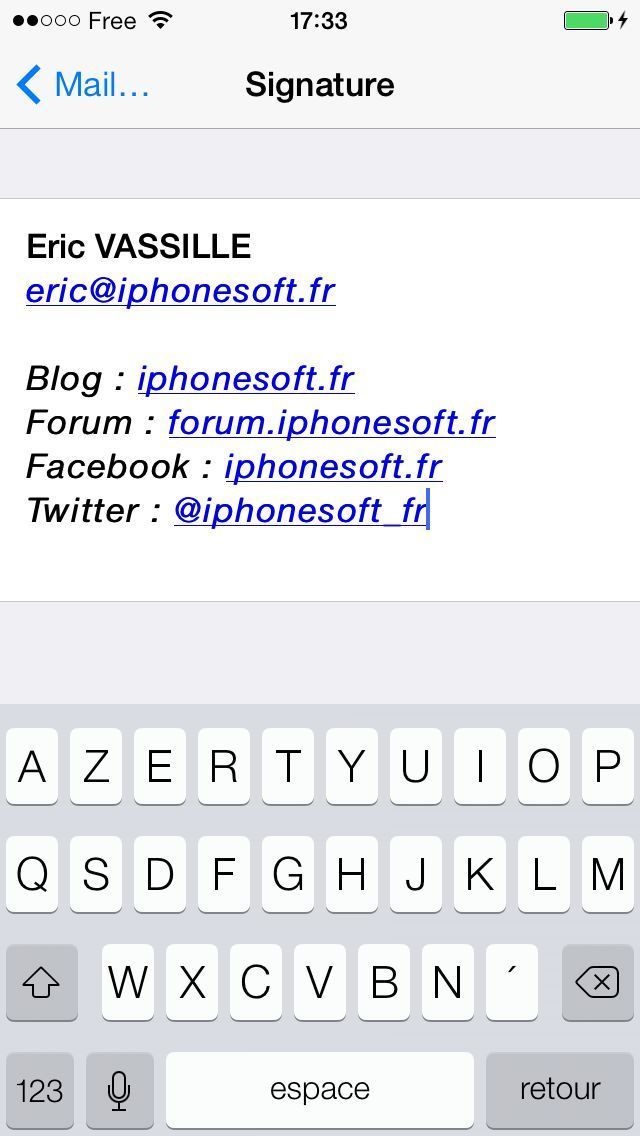 signature iphone signature iphone