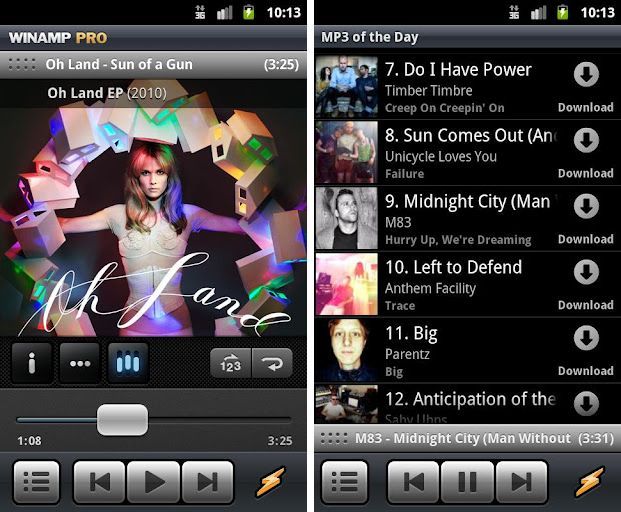 winamp for iphone