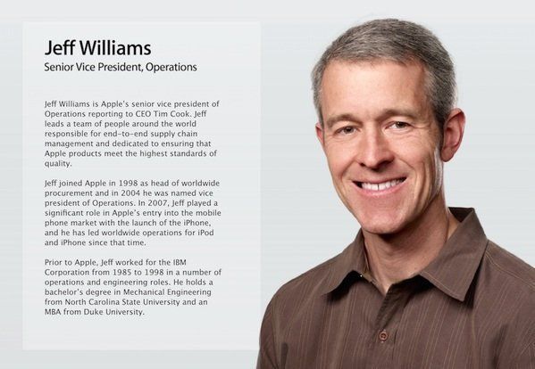 jef williams svp apple jef williams svp apple