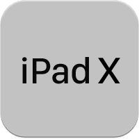 ipad x icon