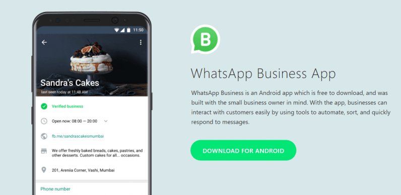 whatsapp business app whatsapp business app