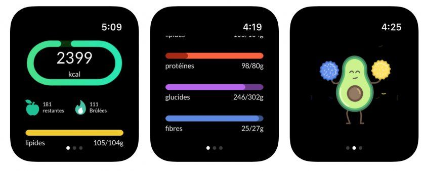 apple watch ios foodvisor