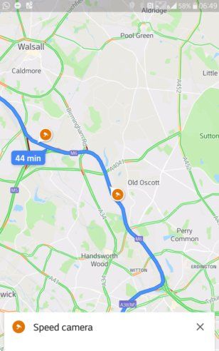 camera radar maps camera radar maps