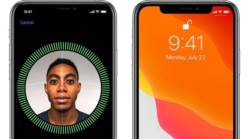 Как платить apple pay iphone 12 face id