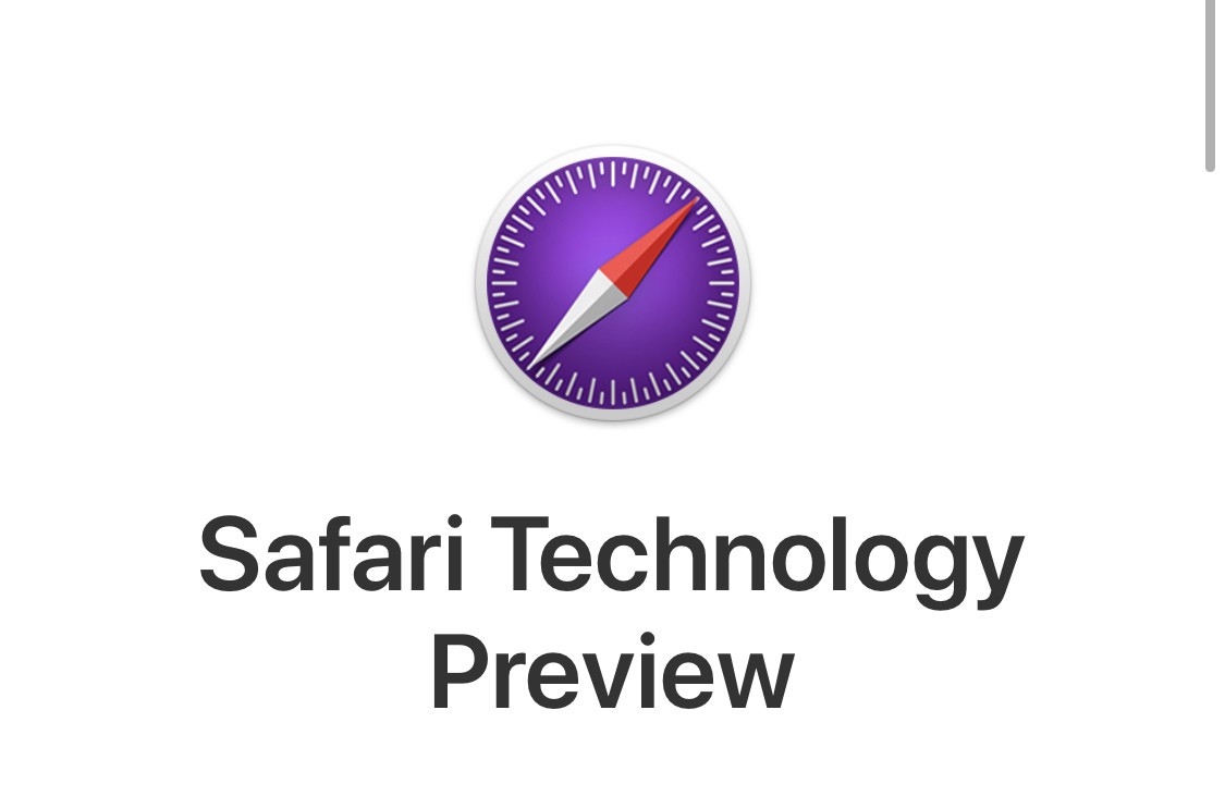 safari technology preview