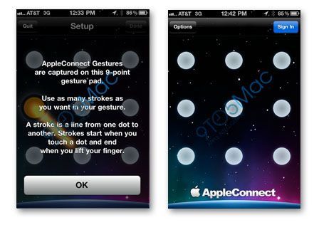 Apple testerait un déverrouillage par geste pour l'iOS Apple testerait un déverrouillage par geste pour l'iOS