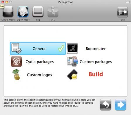 Choisissez General Choisissez General