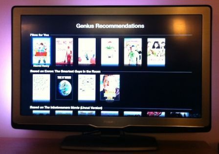 la fonction Genius sur Apple TV la fonction Genius sur Apple TV