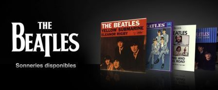 les Beatles en sonnerie sur iTunes Store Sonneries les Beatles
