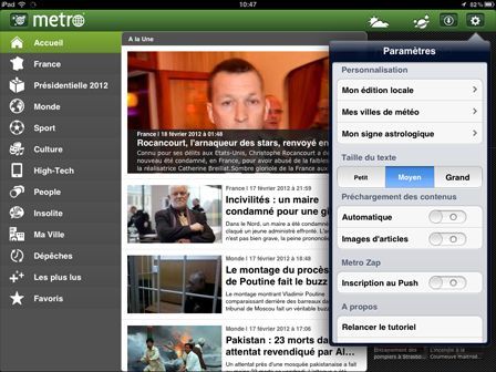 Metro iPad Metro iPad