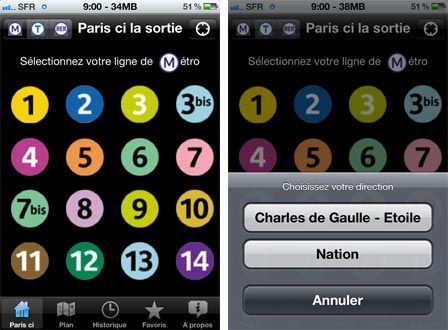 Test : Paris-ci la sortie du métro Test : Paris-ci la sortie du métro