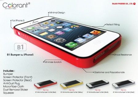 bumper colorant iphone5