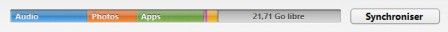 itunes synchro fonctionne