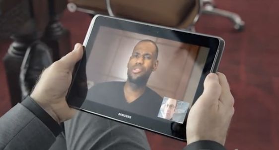 lebron samsung
