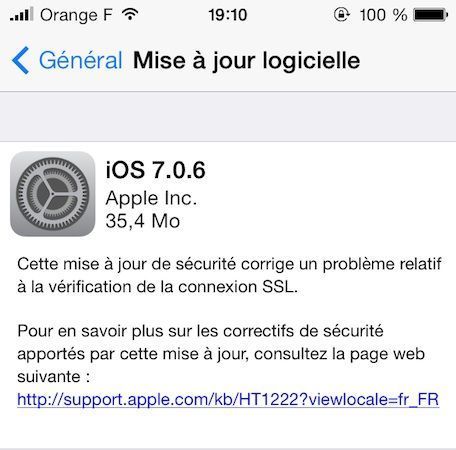 mise a jour ios sept mise a jour ios sept