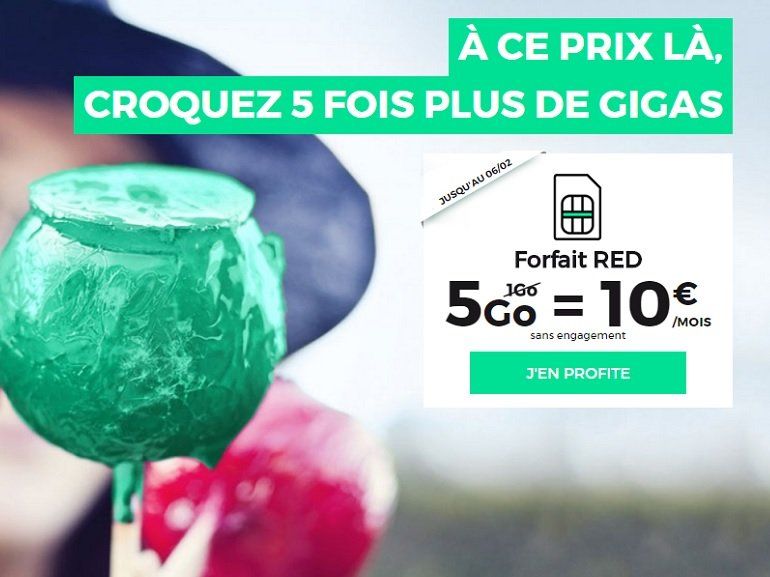 5go 10 euros sfr red 5go 10 euros sfr red