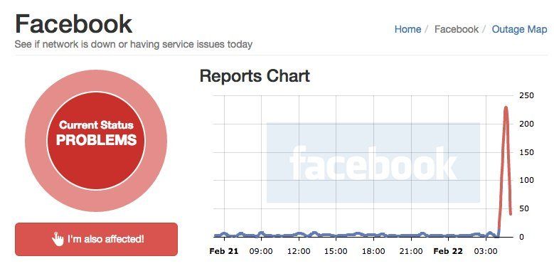 facebook down facebook down